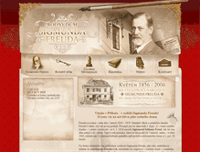 Tablet Screenshot of freudmuseum.cz